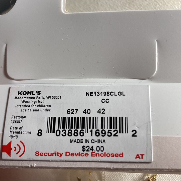 Lauren Conrad, goldtone three strand necklace - Picture 4 of 4